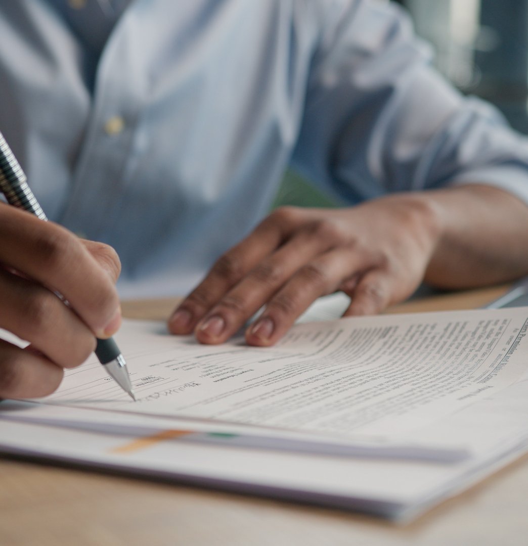 Veteran reviewing nexus letter documentation